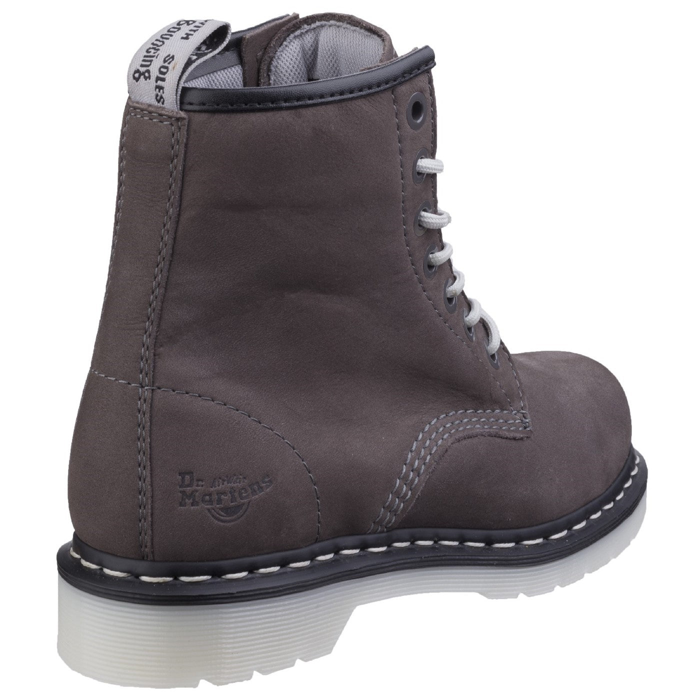 Dr Martens Maple Classic Steel-Toe Work Boot SB Grey Wind River
