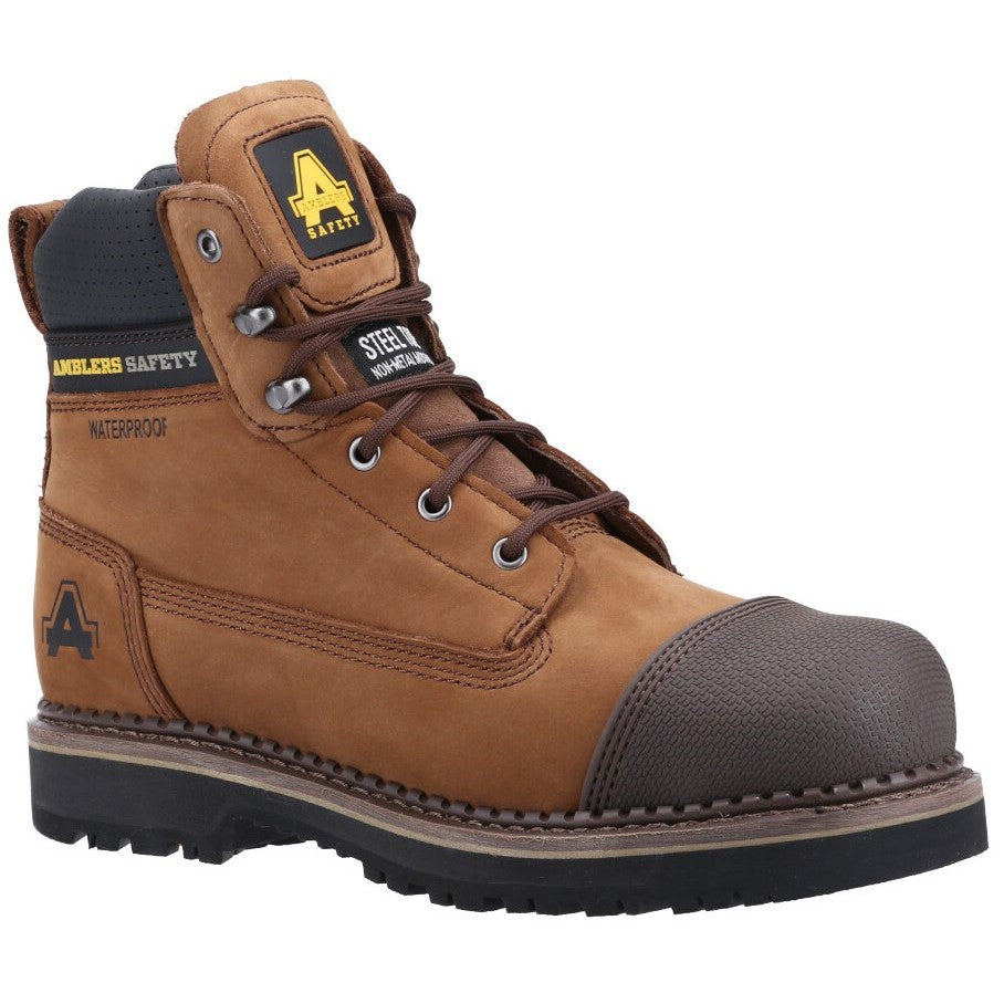 Amblers Safety AS233 Scuff Safety Boot S7S Brown