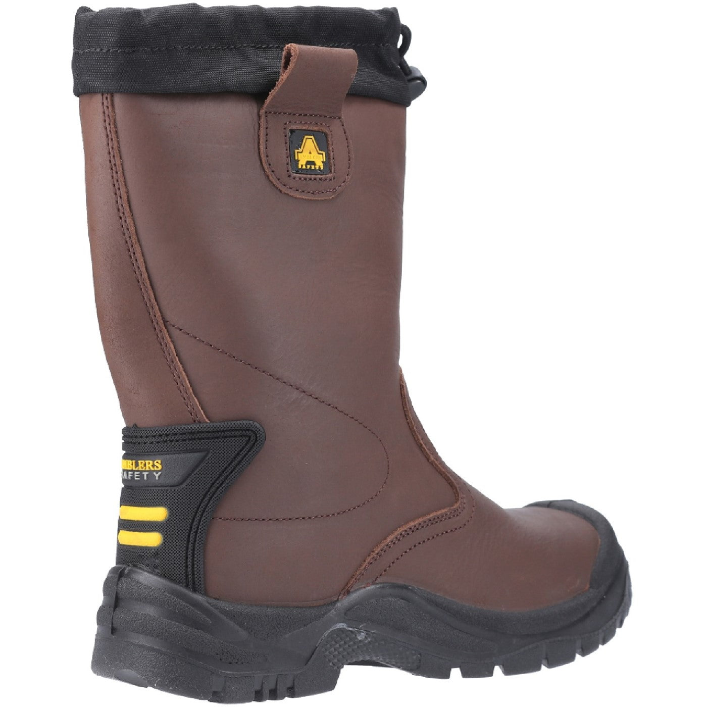 Amblers Safety FS245 Antistatic Pull On Safety Rigger Boot S3 Brown