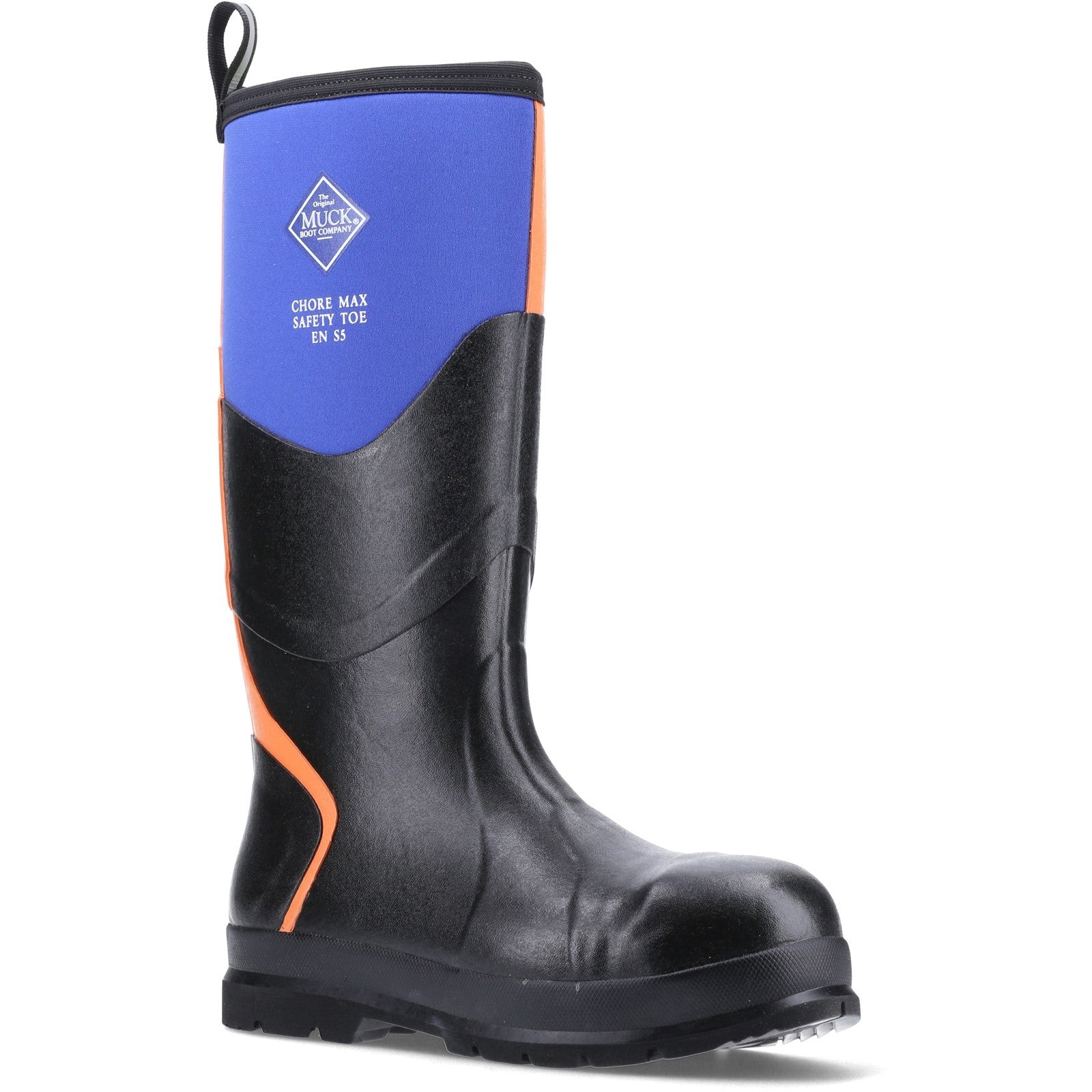 Muck Boots Chore Max S5 Safety Wellington S5 Blue/Orange