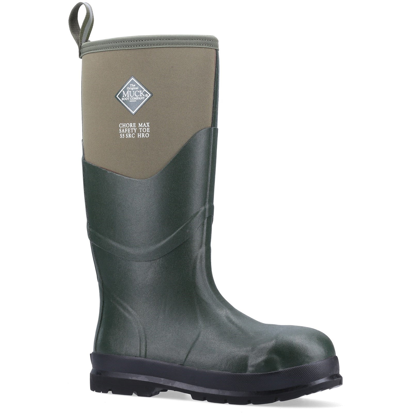 Muck Boots Chore Max S5 Safety Wellington S5 Moss