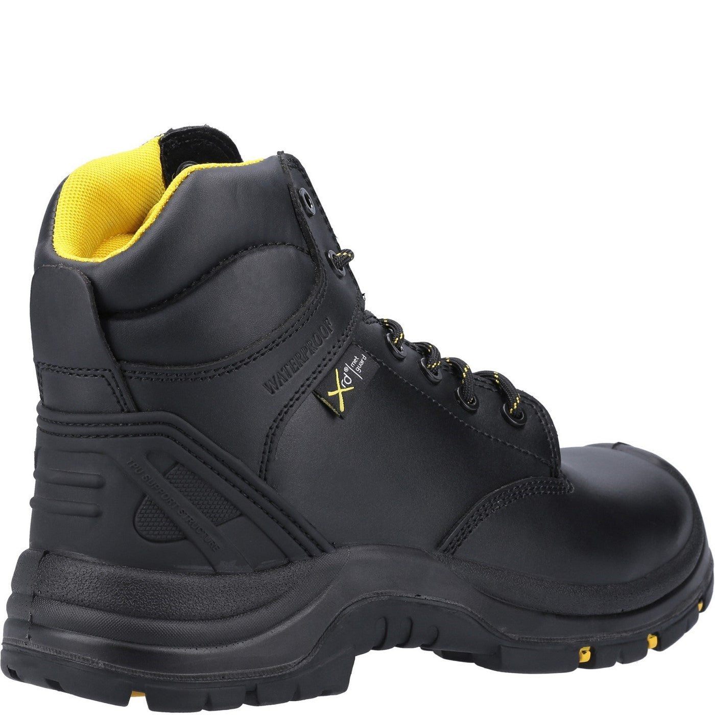 Amblers Safety AS303C Wrekin Metal Free Metatarsal Waterproof Safety Boot S7L Black