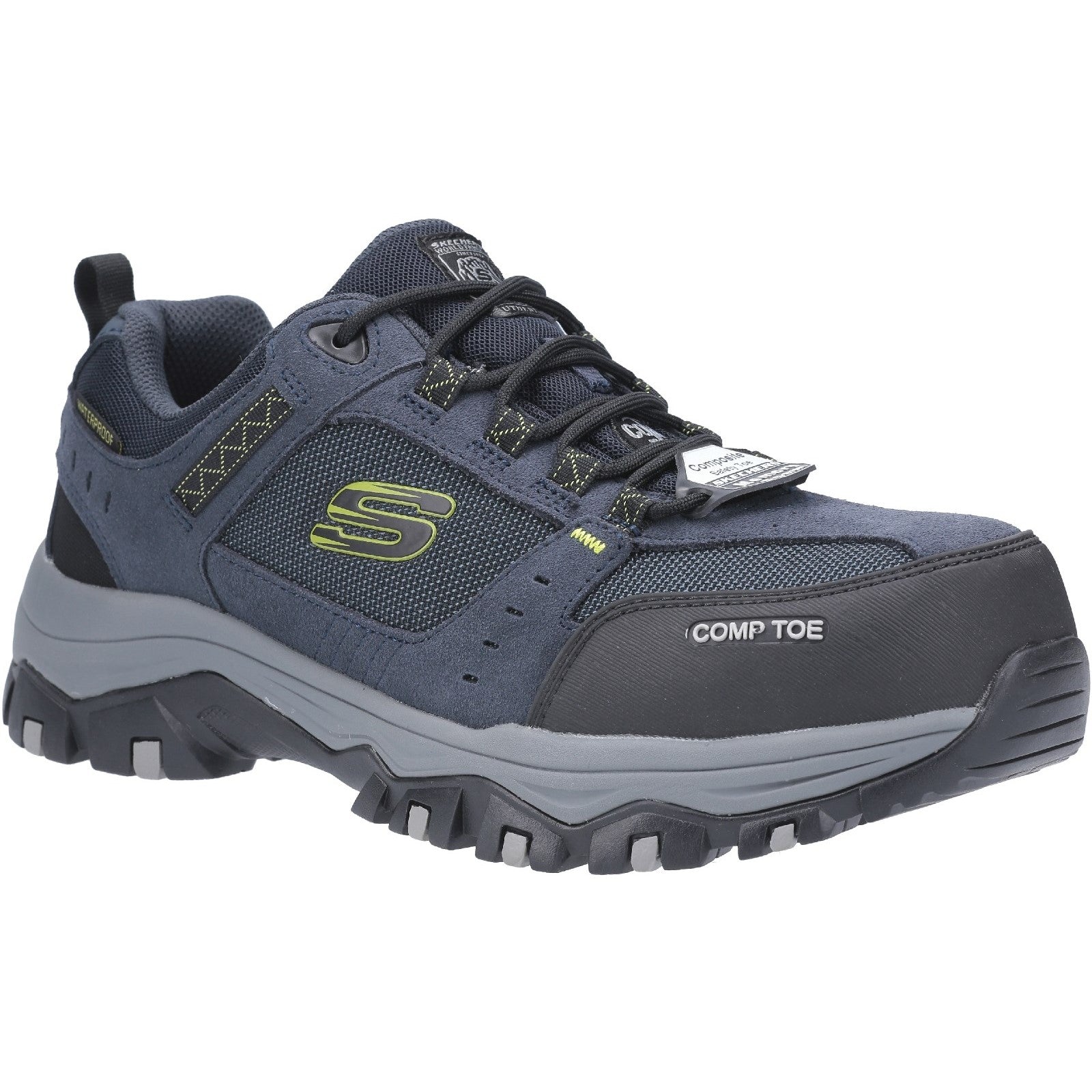 Skechers Workwear Greetah Safety Hiker with Composite Toe SB Navy/Black
