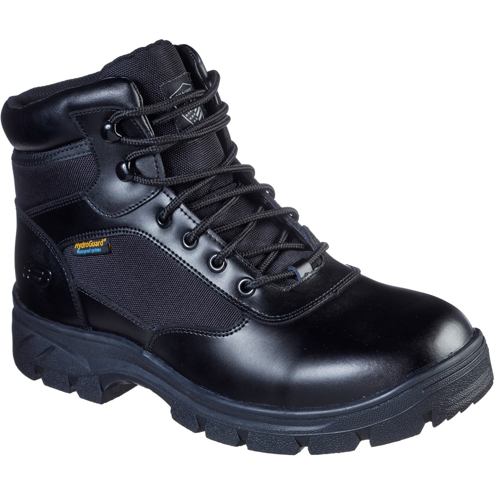 Skechers Workwear Wascana Benen Waterproof Tactical Boot OB Black