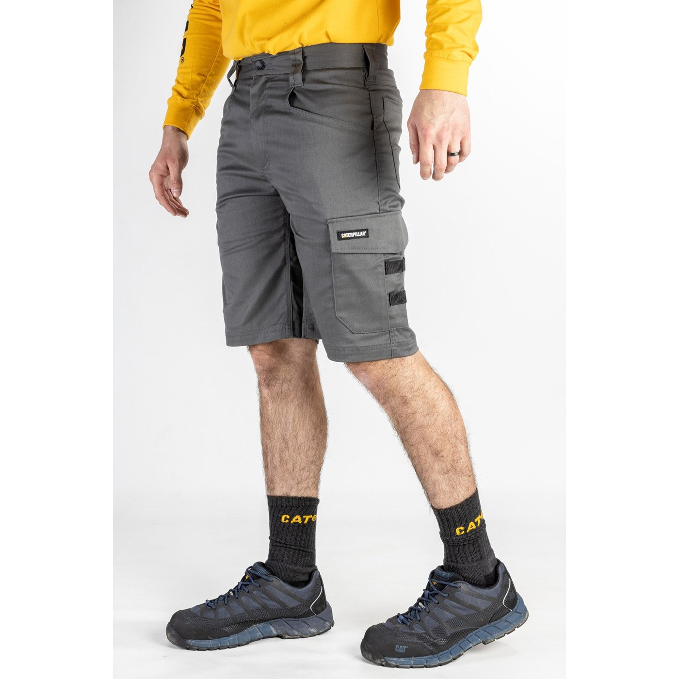 Caterpillar Tracker Shorts  Dark Shadow