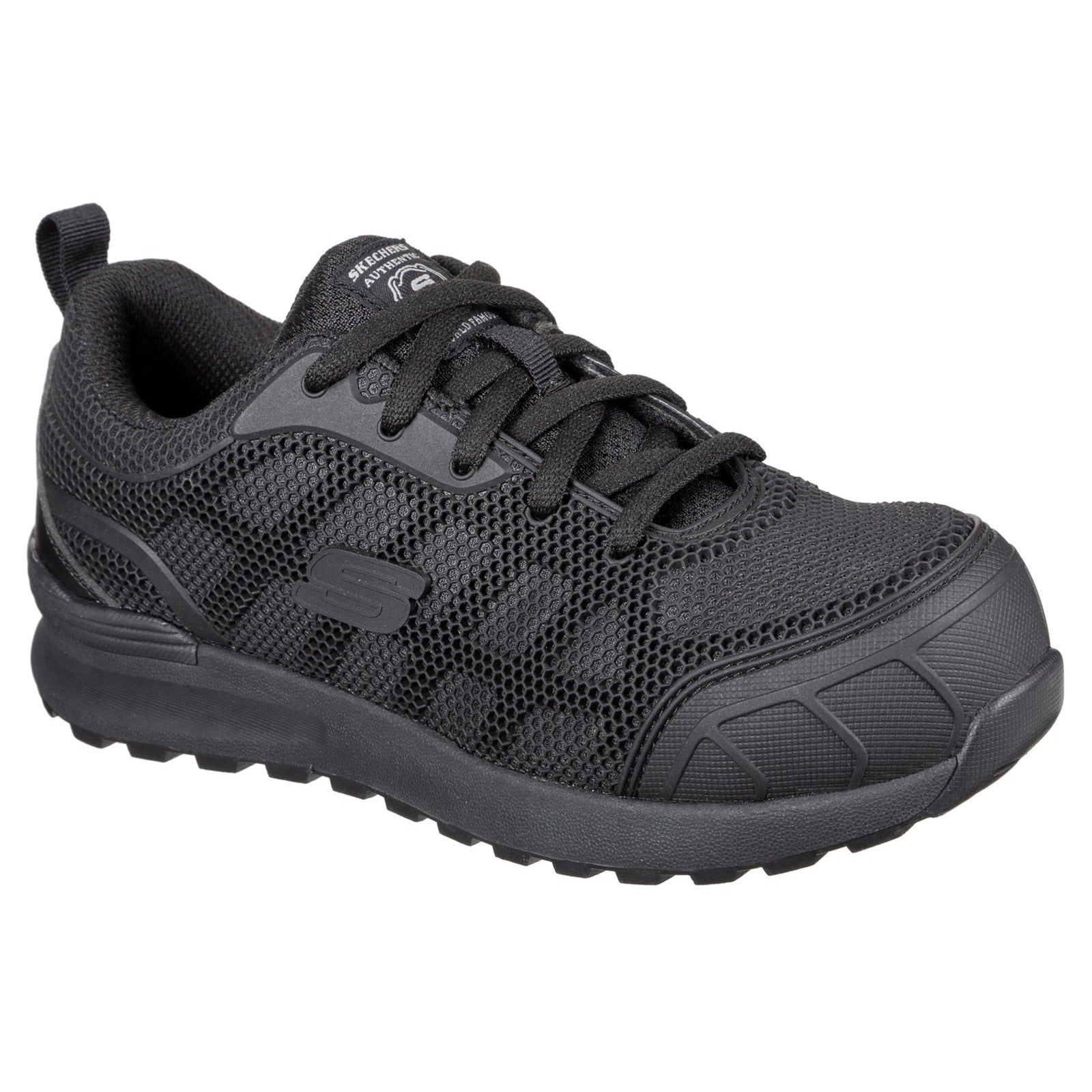 Skechers Workwear Bulklin Ayak Safety Shoes S1PL Black/Black