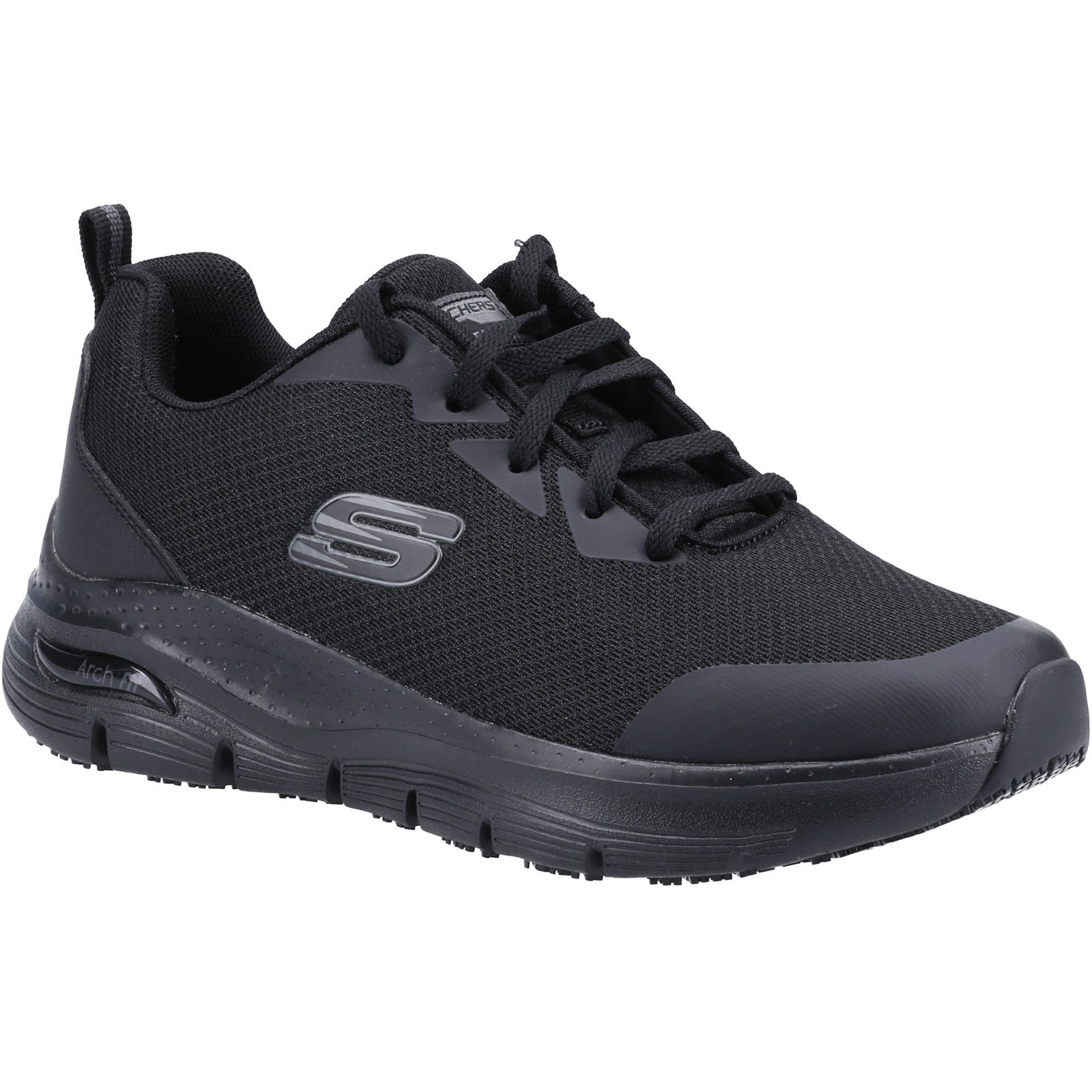 Skechers Workwear Arch Fit Sr Occupational Shoes OB Black