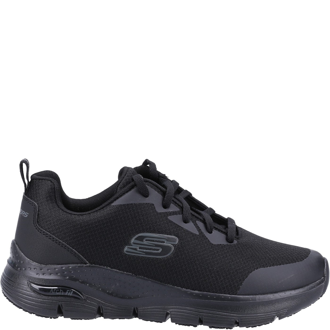 Skechers Workwear Arch Fit Sr Occupational Shoes OB Black