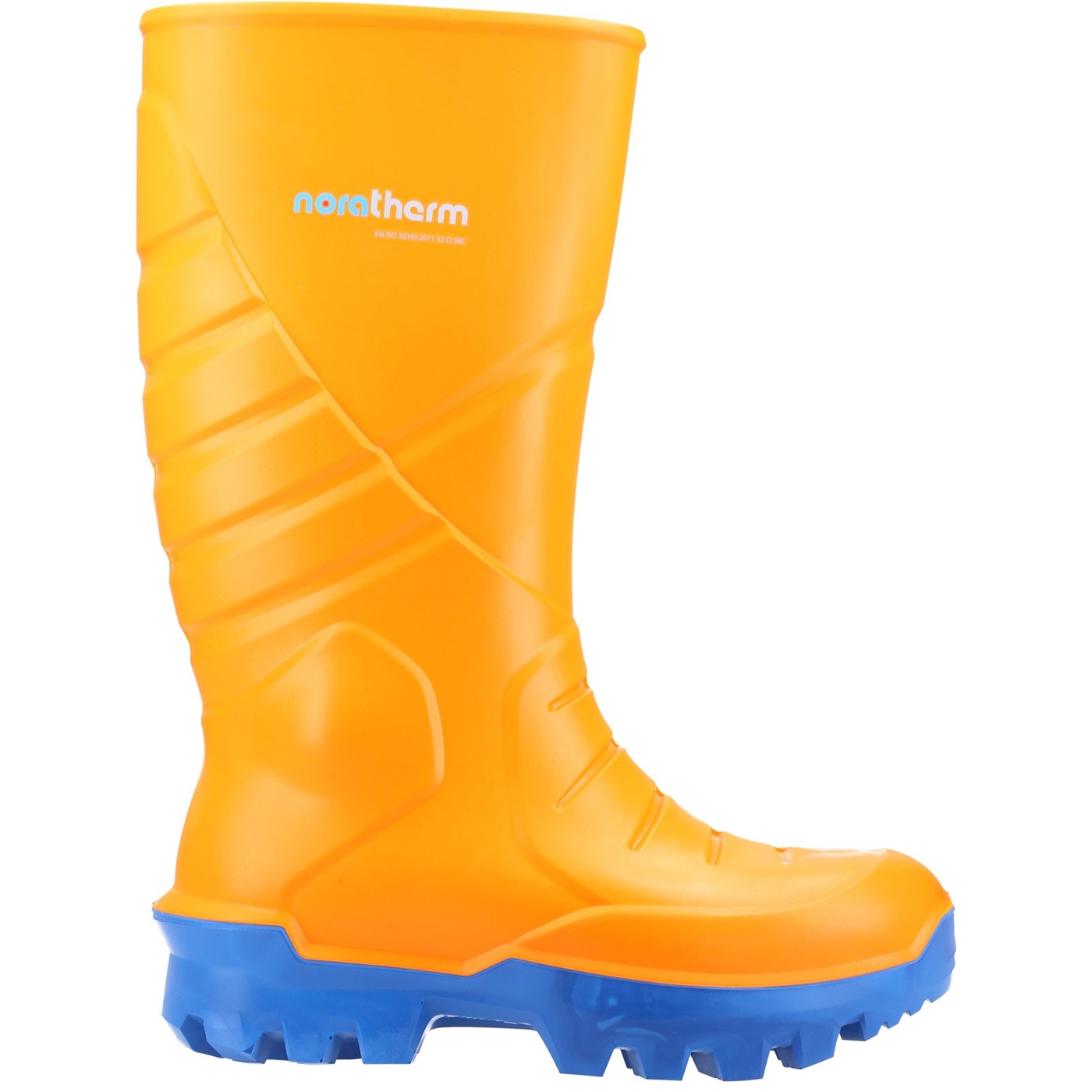 Nora Noratherm S5 Full Safety Polyurethane Thermo Boot S5 Orange/Blue