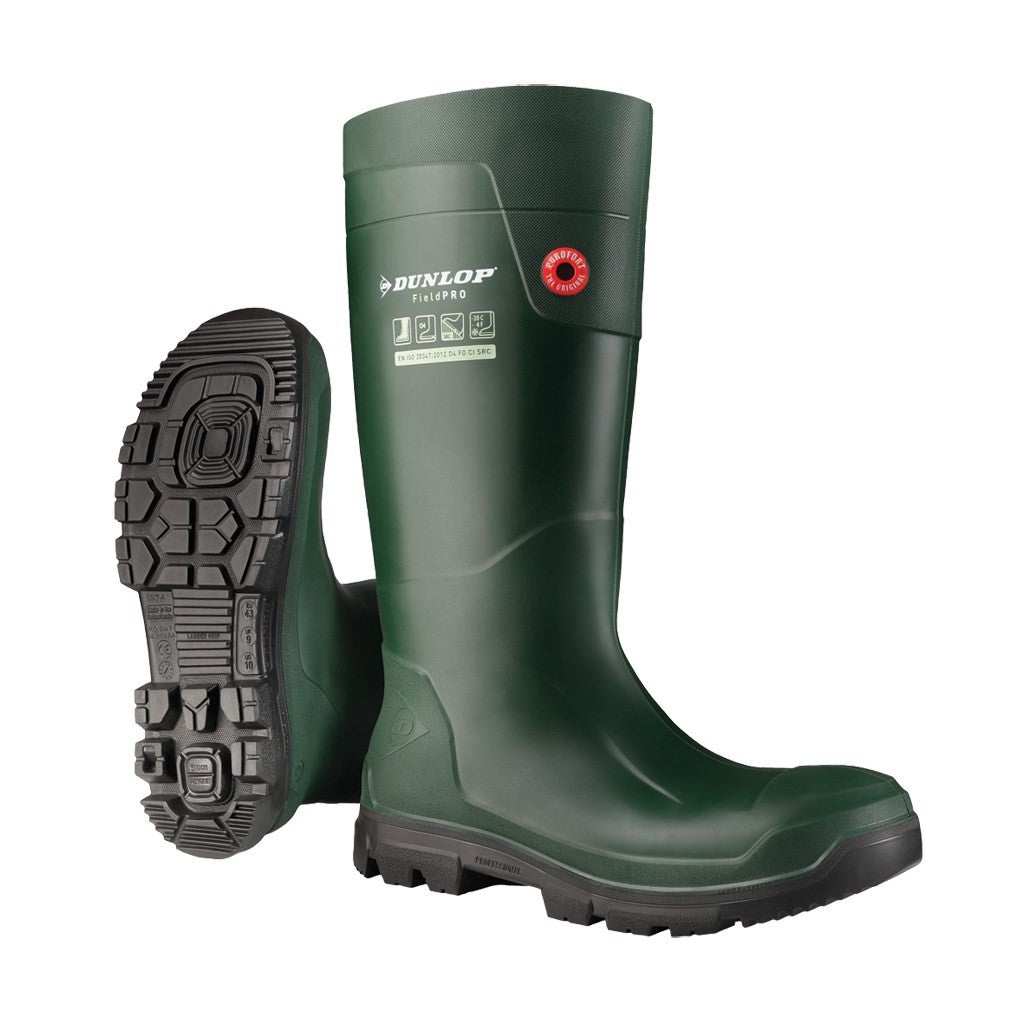 Dunlop FieldPro Wellington  Green