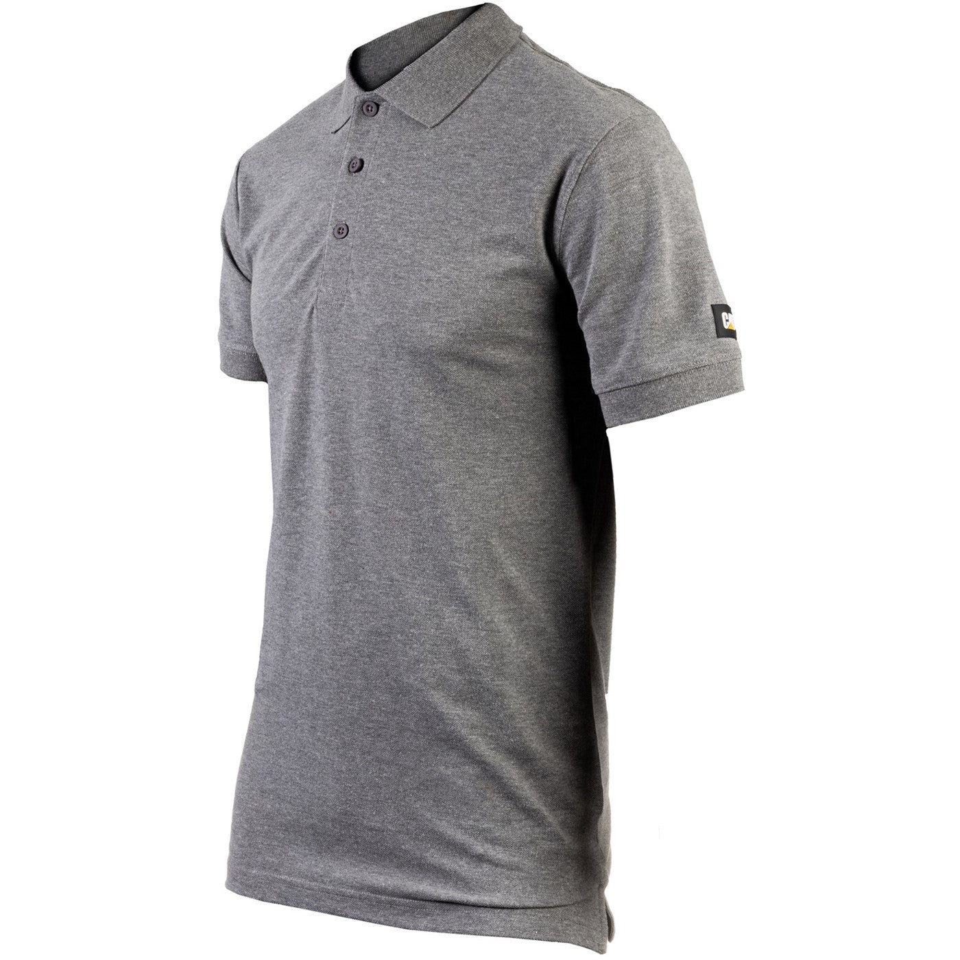 Caterpillar Essentials Polo Shirt  Dark Heather Grey