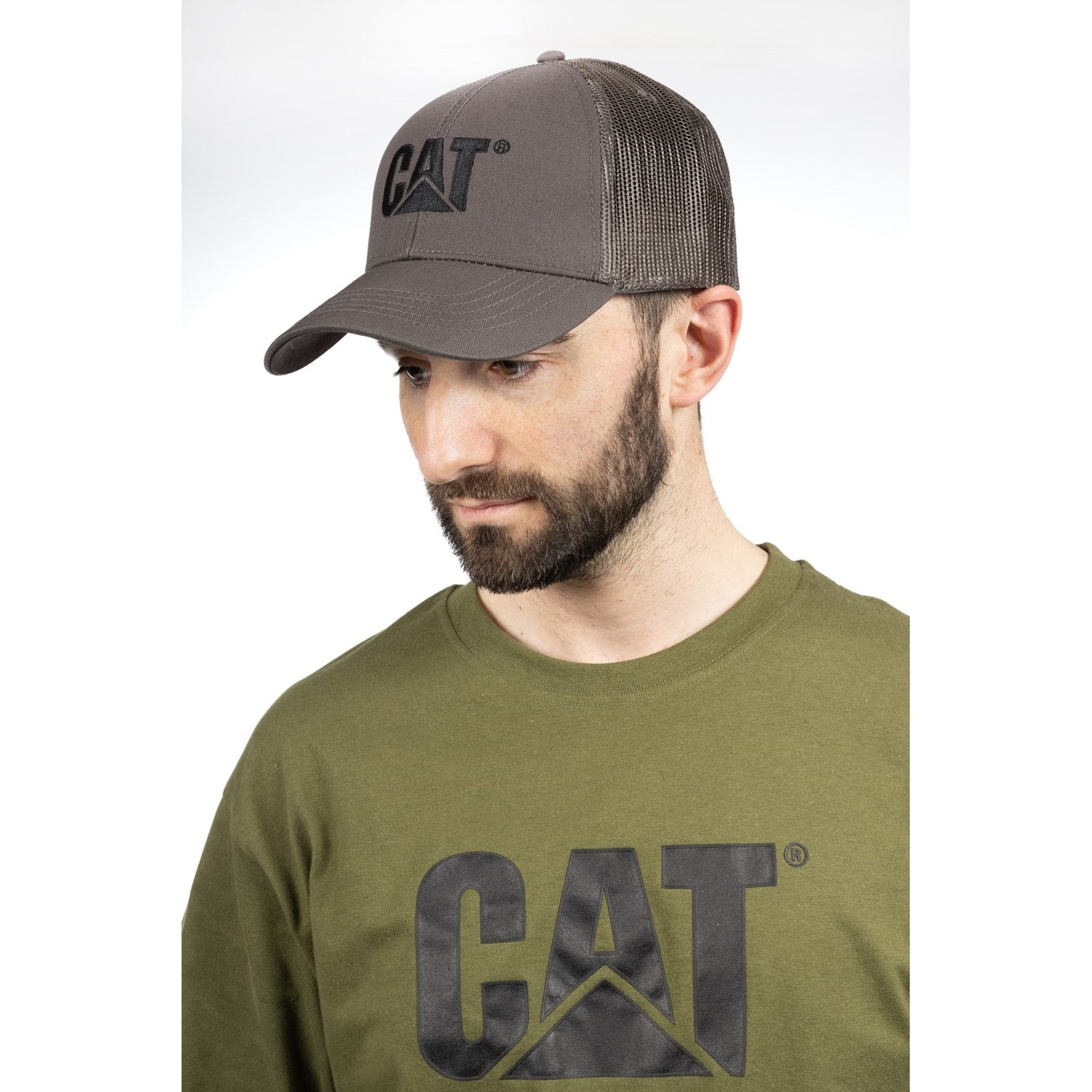 Caterpillar Raised Logo Cap  Magnet