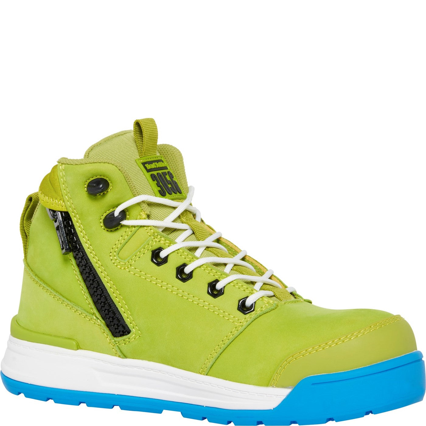 Hard Yakka 3056 PR Side Zip Safety Boot S1 Wasabi