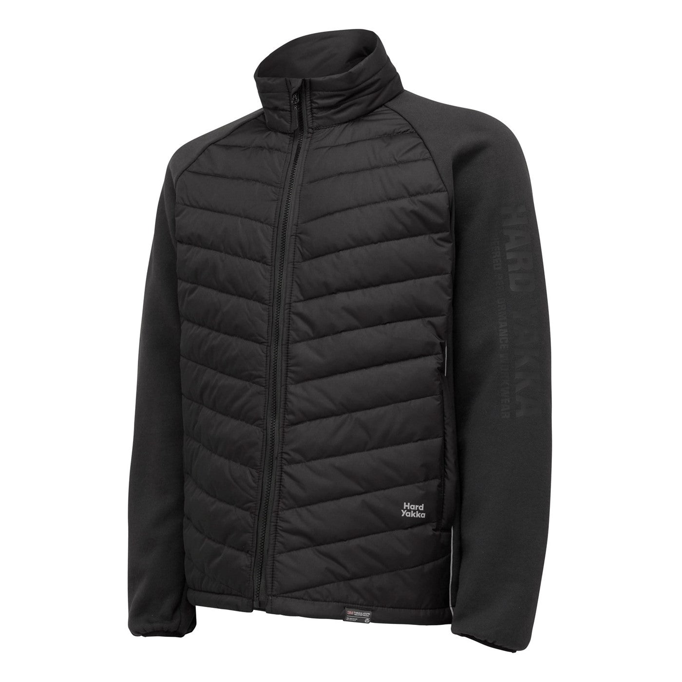 Hard Yakka Apex Hybrid Jacket  Black