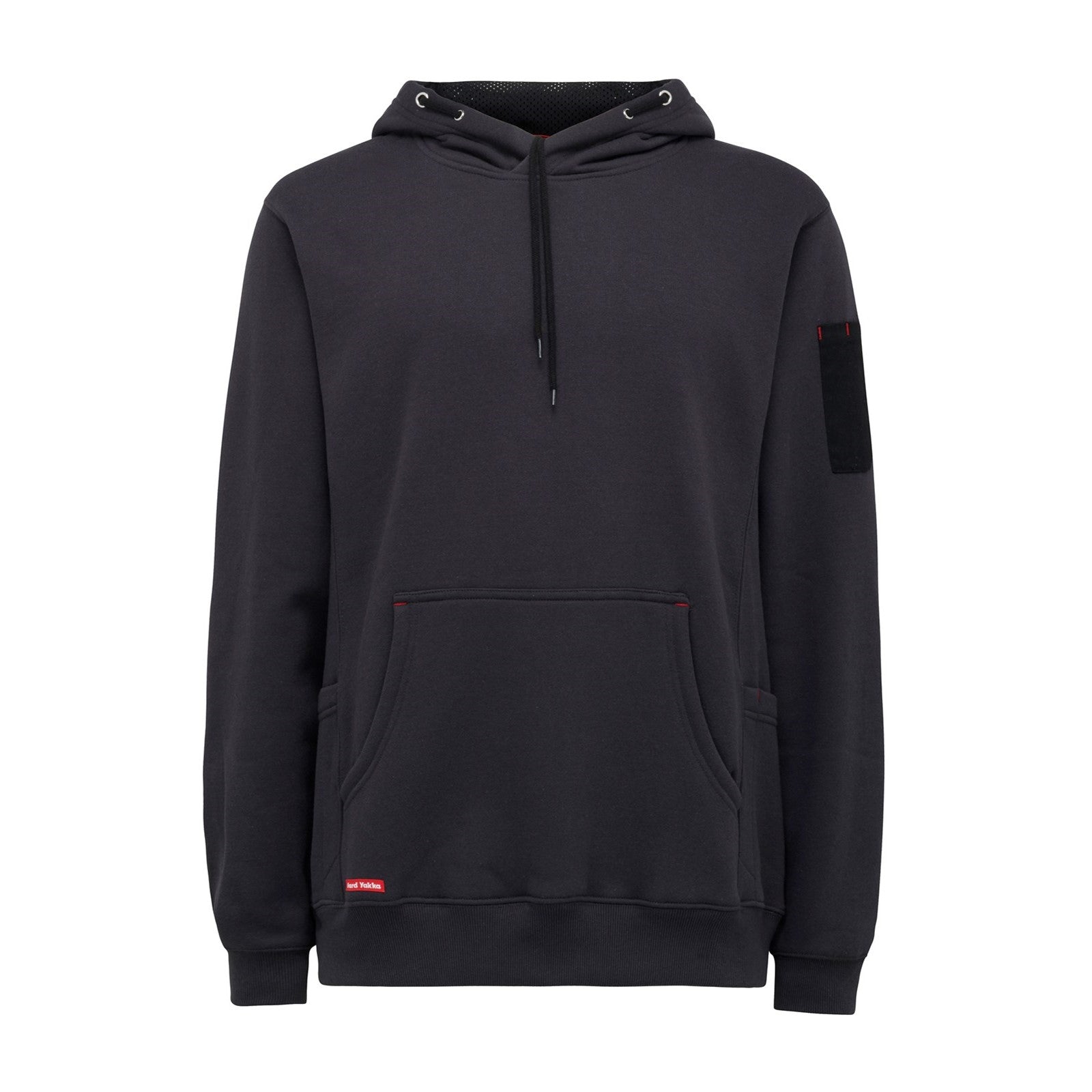 Hard Yakka Brushed Fleece Hoodie  Grey Marle