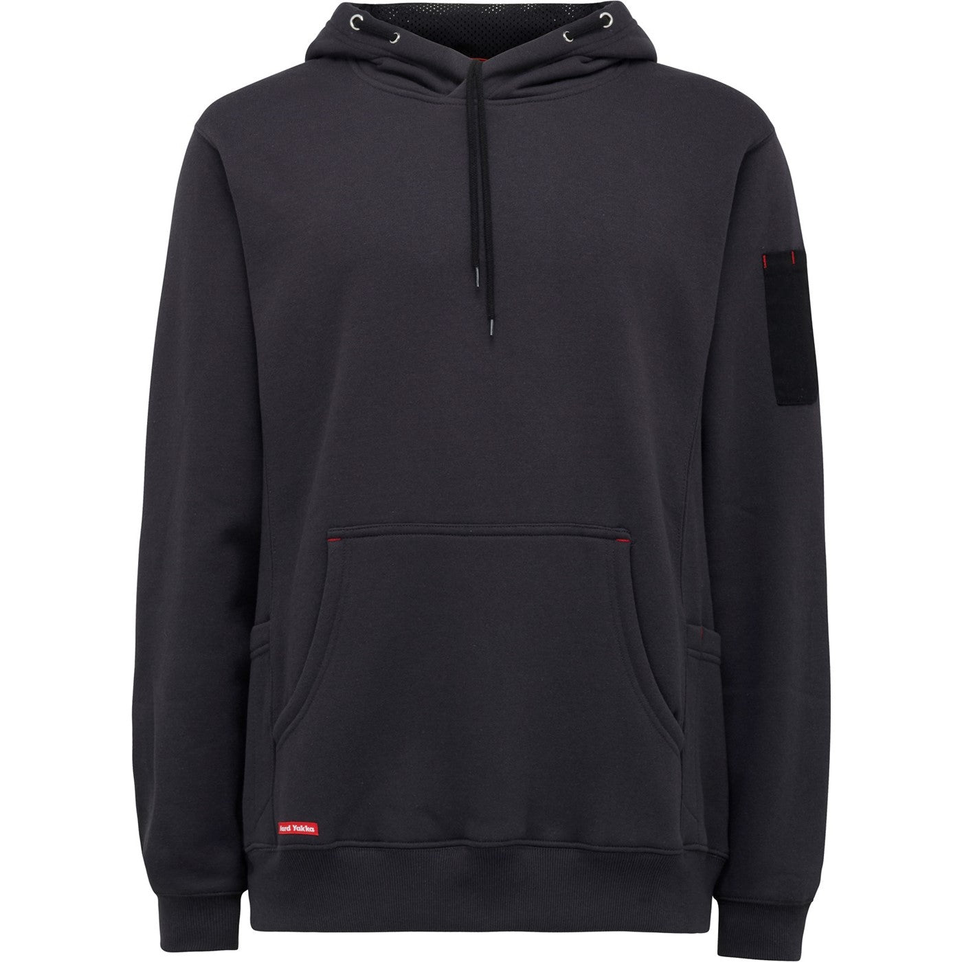 Hard Yakka Brushed Fleece Hoodie  Grey Marle