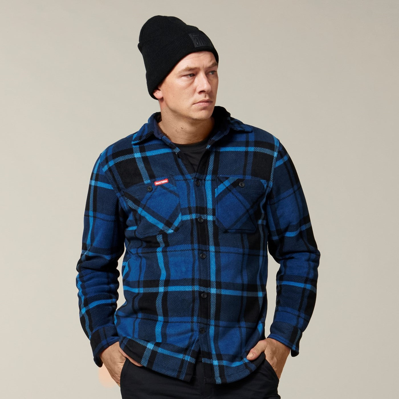 Hard Yakka 3056 Beanie  Black