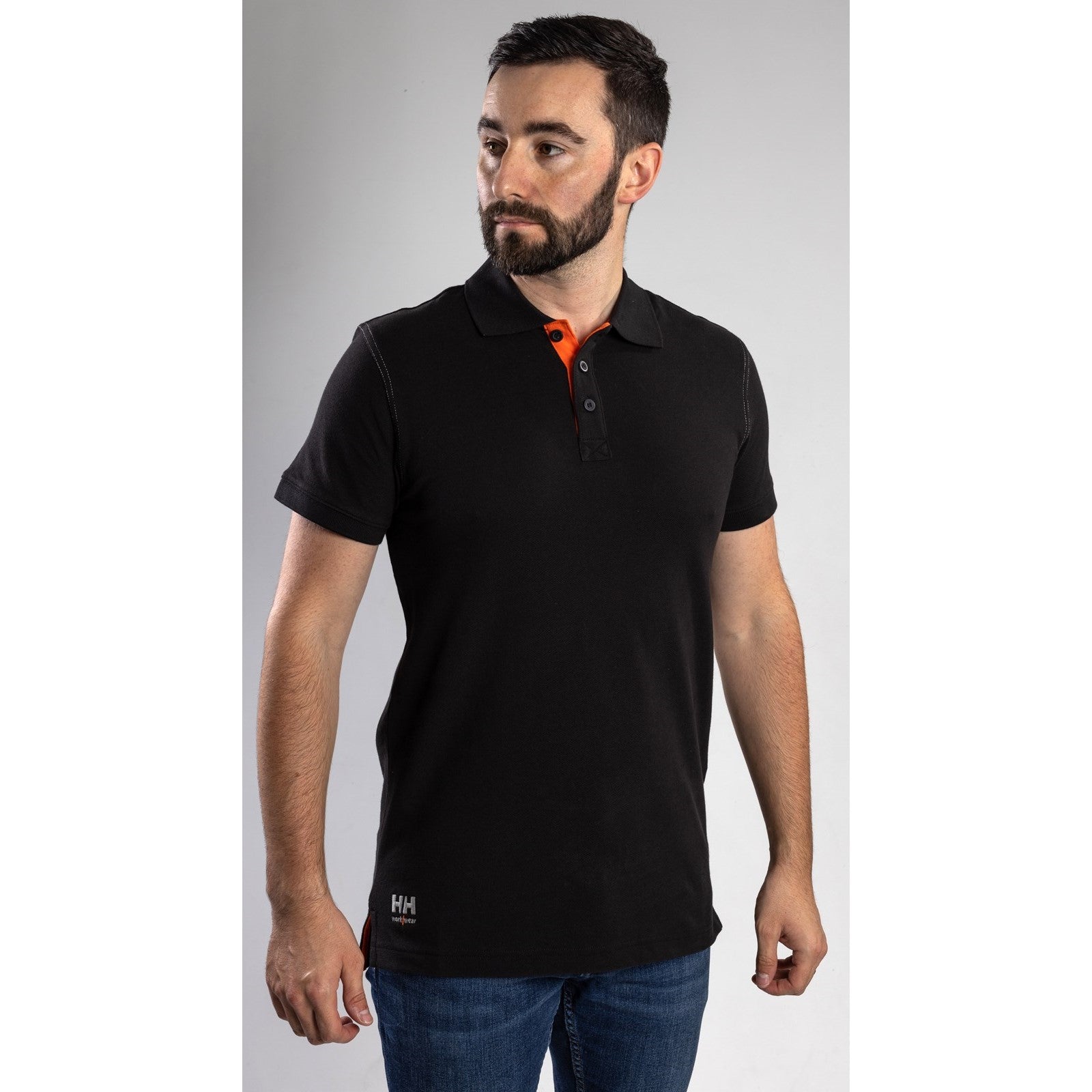Helly Hansen Workwear Oxford Polo  Black