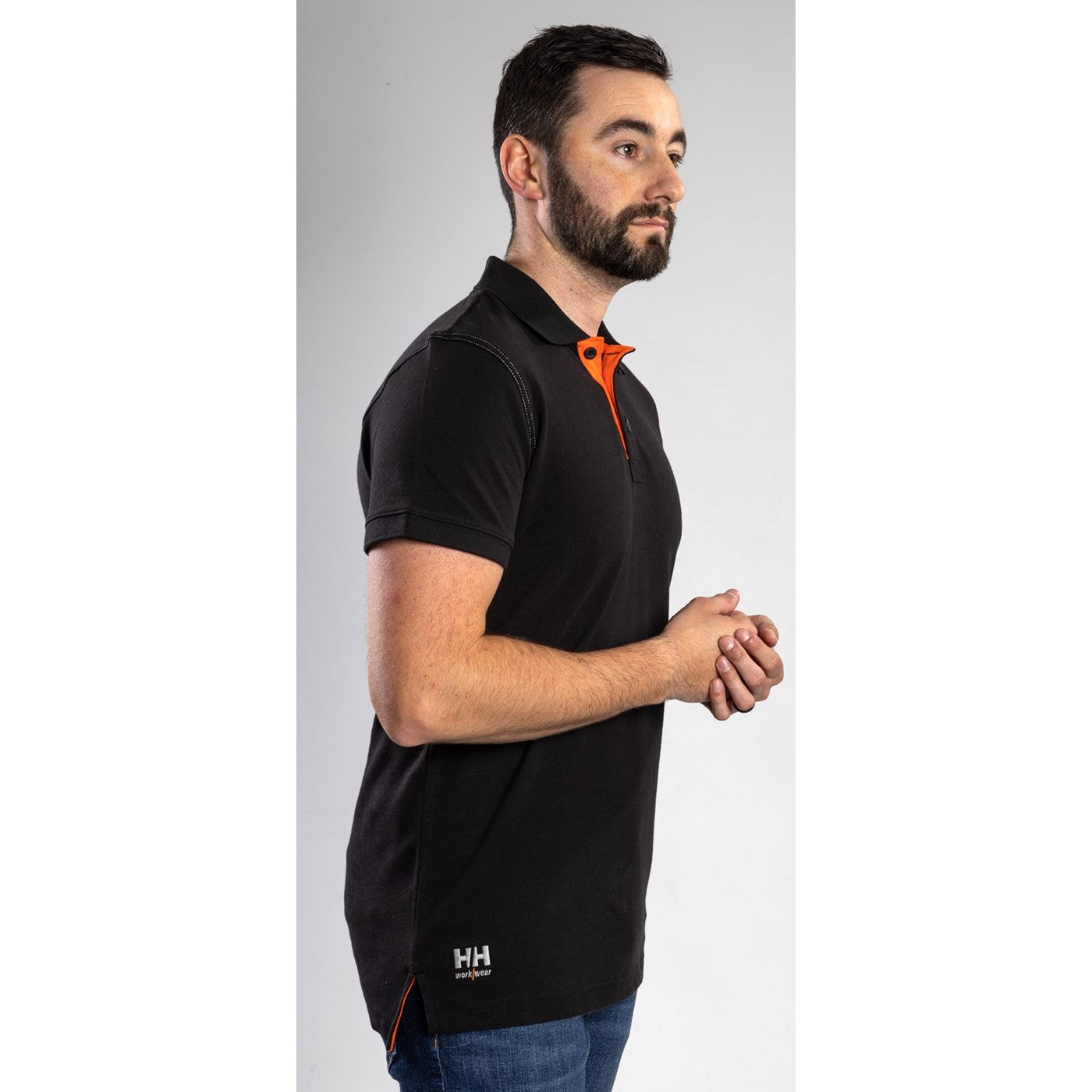 Helly Hansen Workwear Oxford Polo  Black