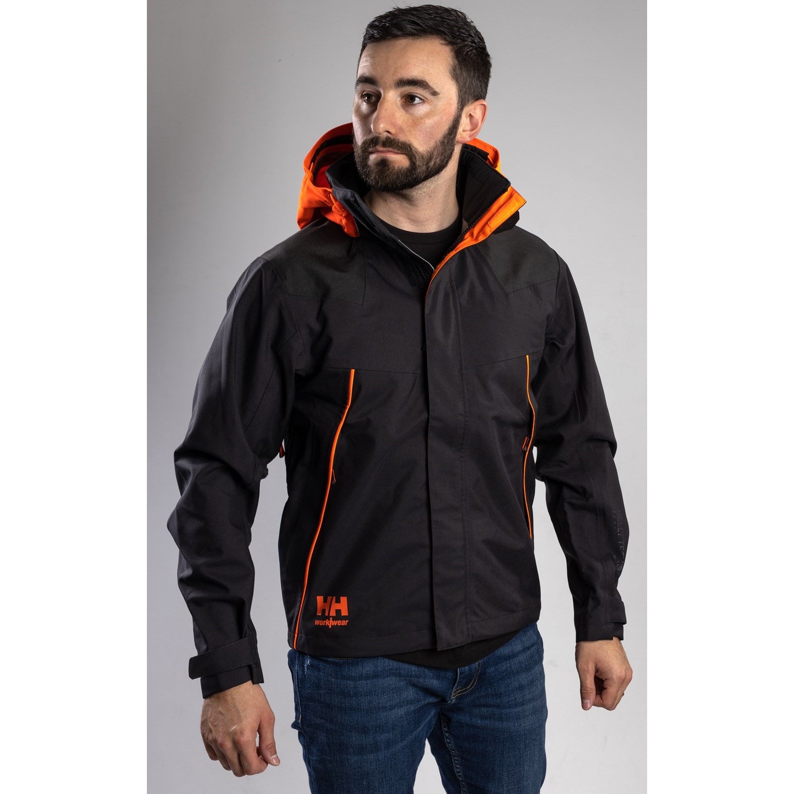 Helly Hansen Workwear Chelsea Evolution Shell Jacket  Ebony