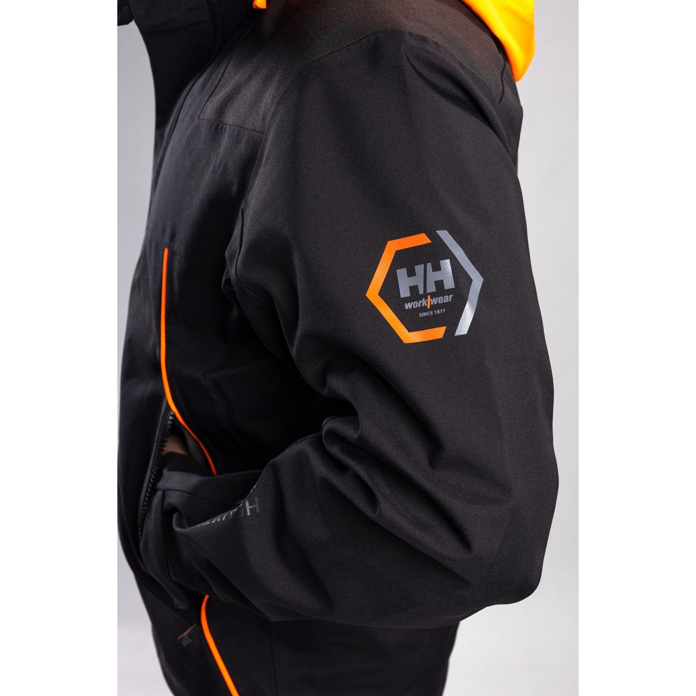 Helly Hansen Workwear Chelsea Evolution Shell Jacket  Ebony