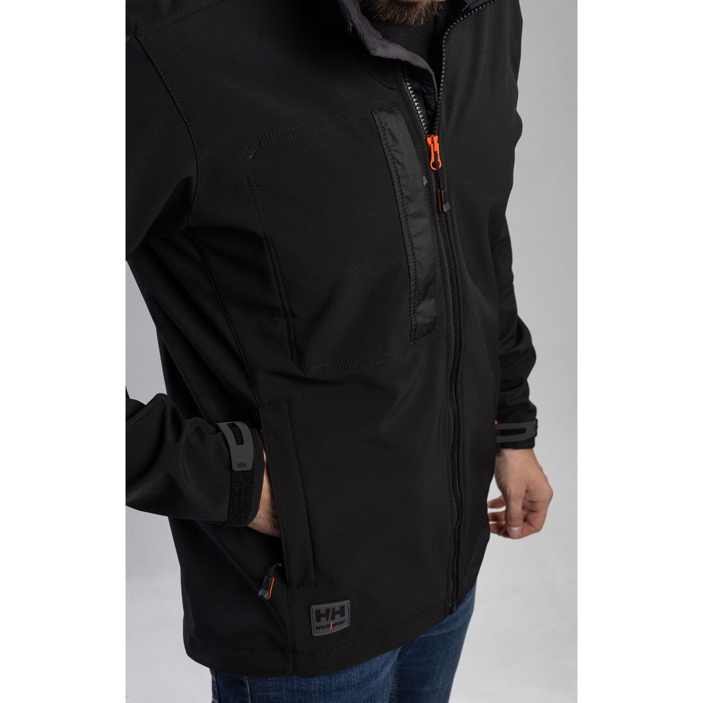Helly Hansen Workwear Kensington Softshell Jacket  Black