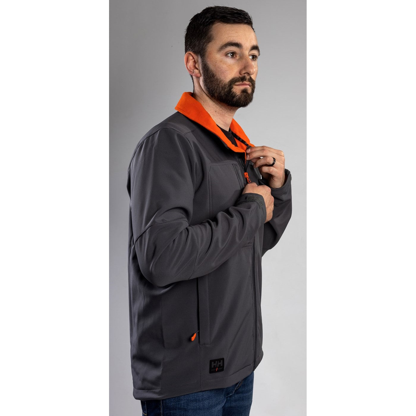 Helly Hansen Workwear Kensington Softshell Jacket  Dark Grey