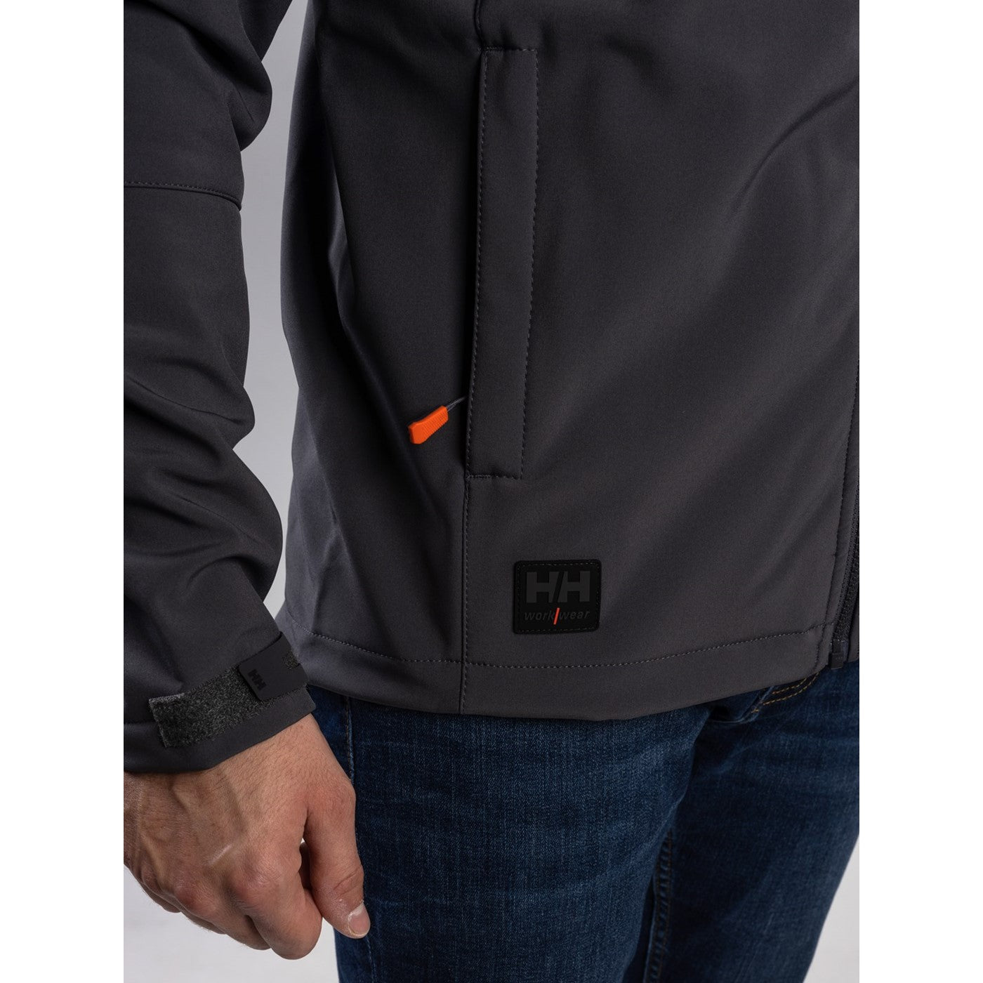 Helly Hansen Workwear Kensington Softshell Jacket  Dark Grey