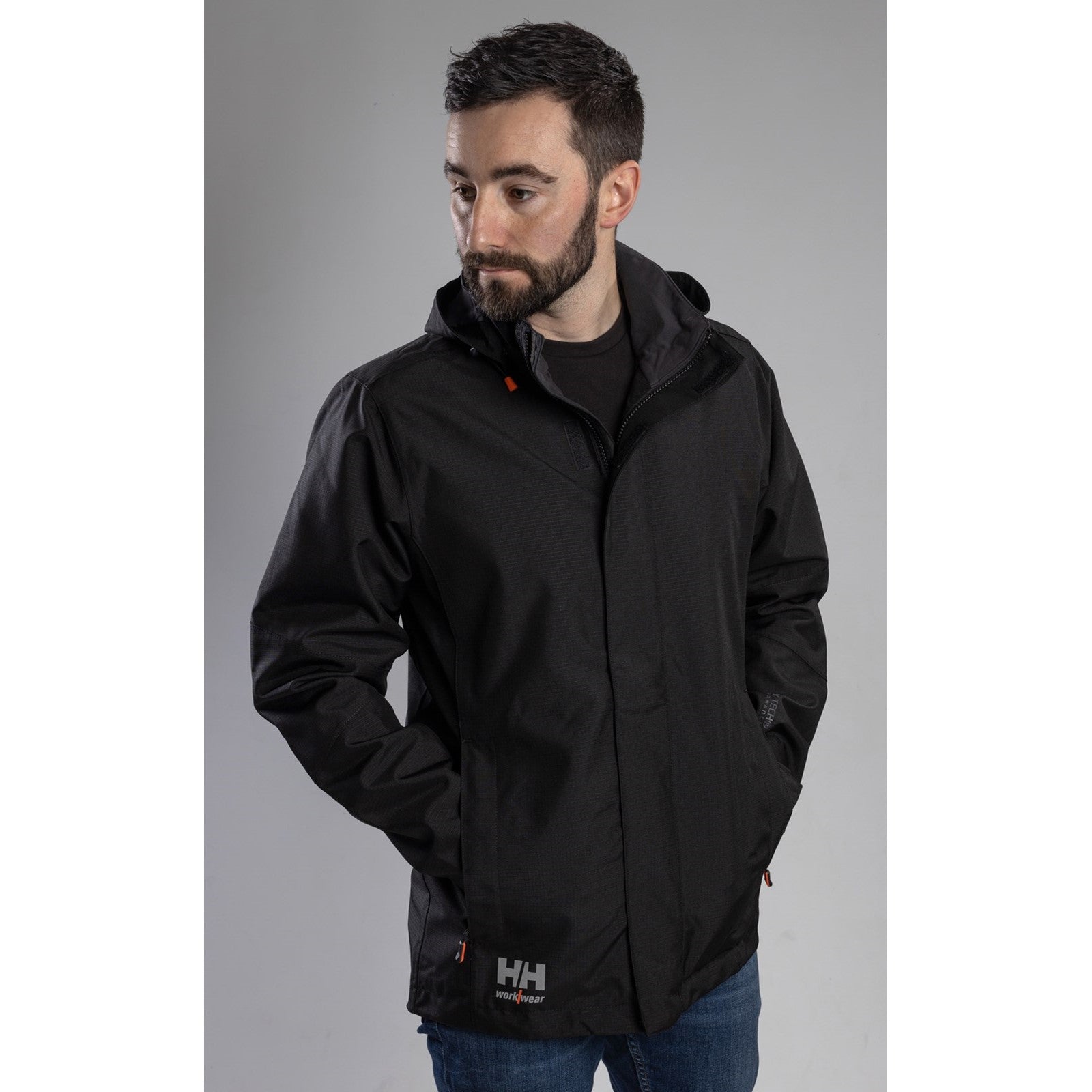 Helly Hansen Workwear Oxford Shell Jacket  Black