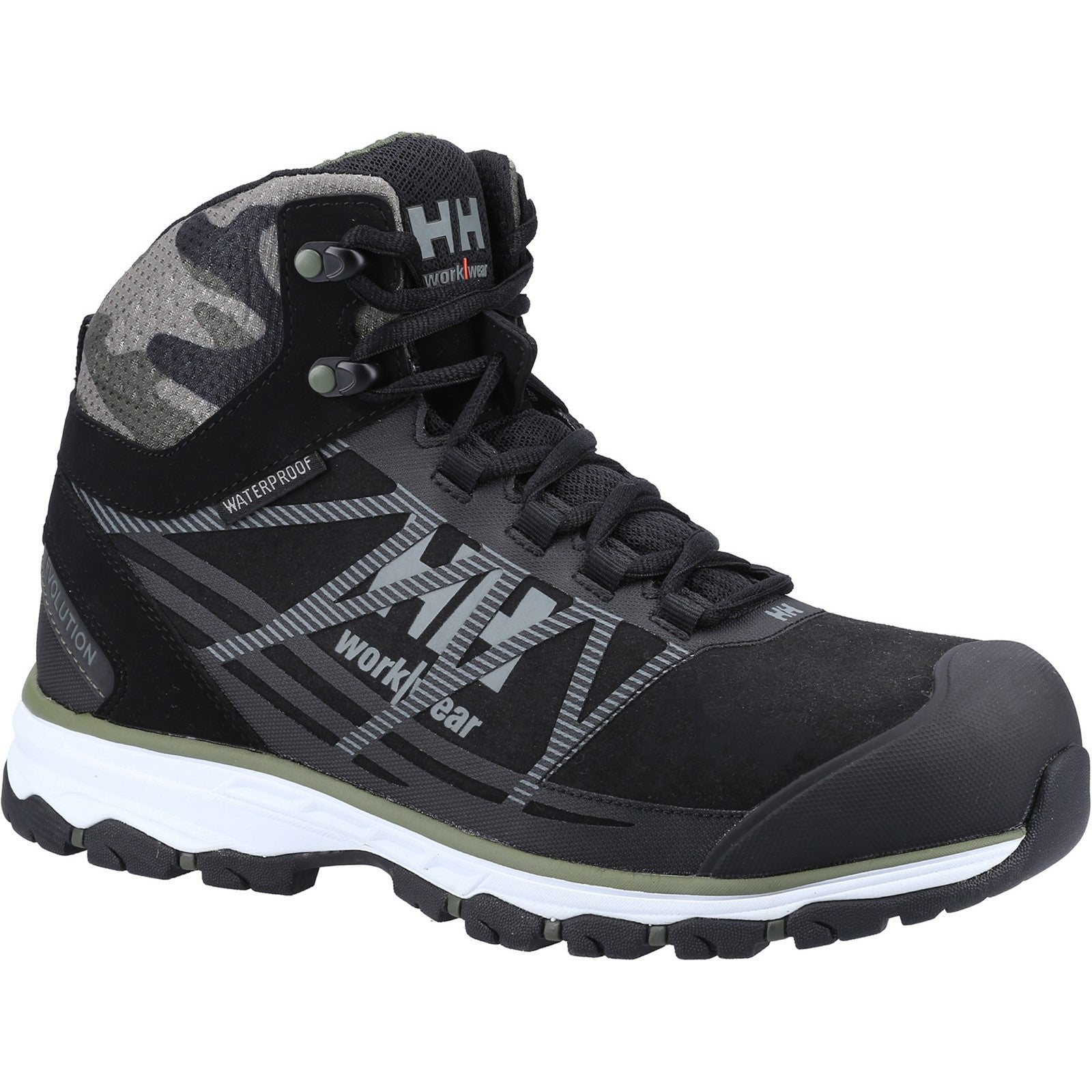 Helly Hansen Workwear Chelsea Evolution Mid Safety Boot S3 Camo