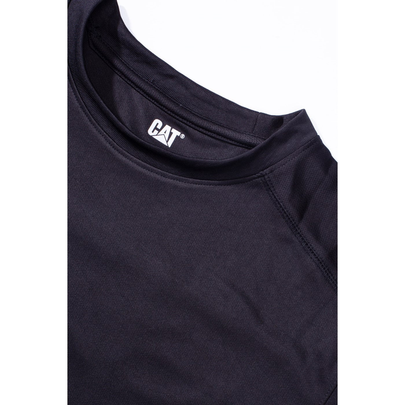 Caterpillar Coolmax Long Sleeve Tee  Black