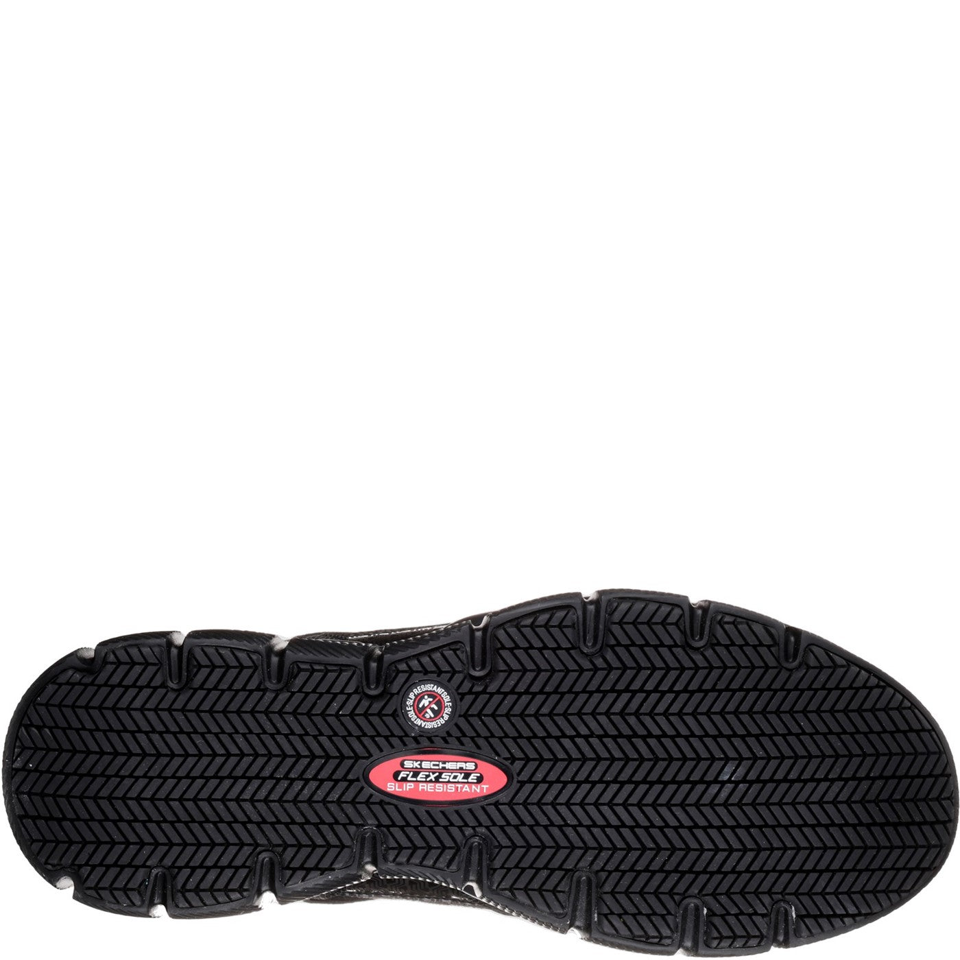 Skechers Workwear Telphin Sanphet Slip Resistant Shoe OB Black