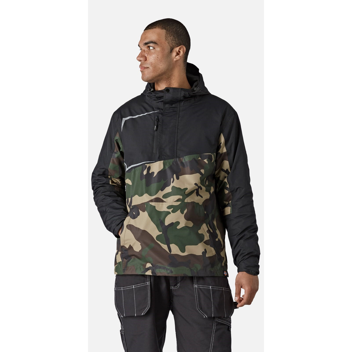 Men's Dickies Camouflage Generation Overhead Waterproof Jacket – safety ...