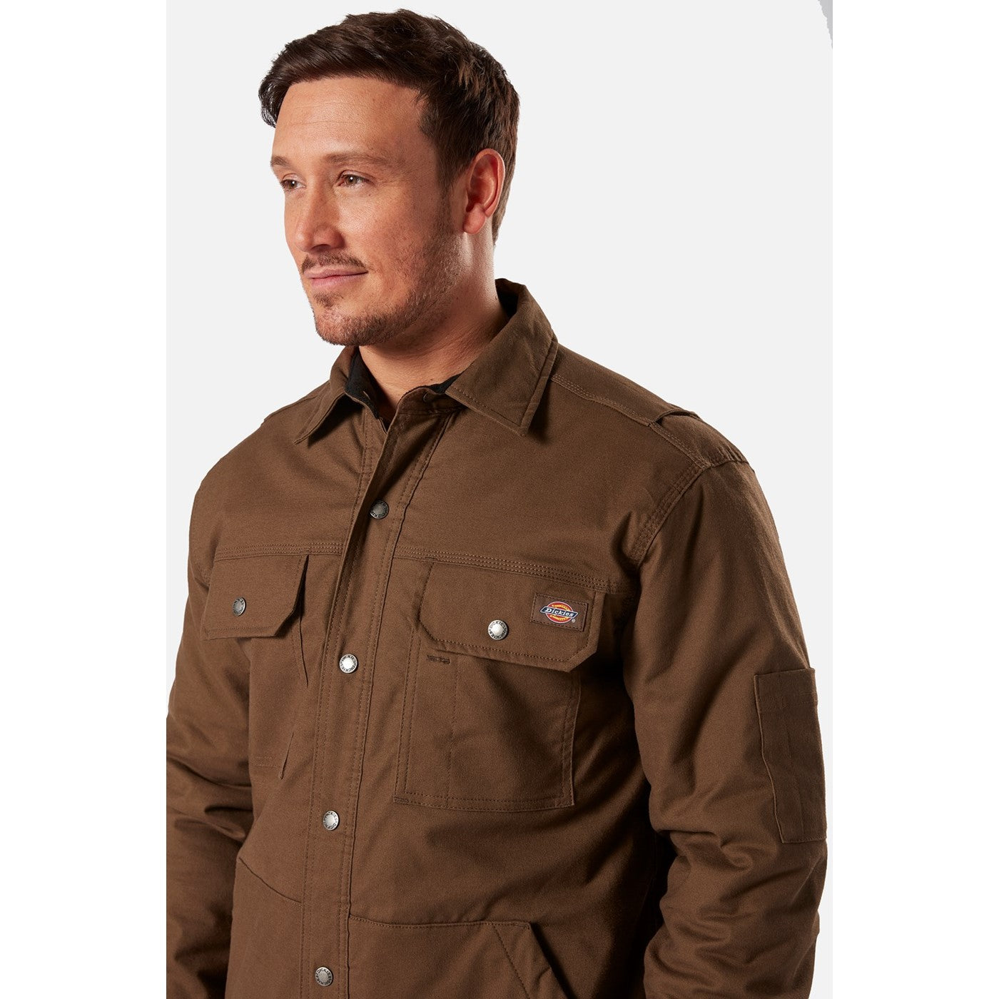 Dickies Flex Duck Shirt Jacket  Timber
