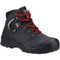 black red