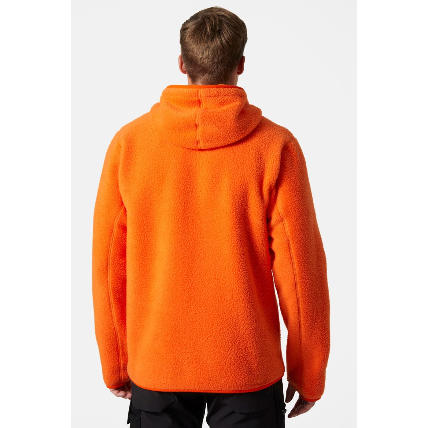 Helly Hansen Workwear Heritage Pile Hoodie  Dark Orange
