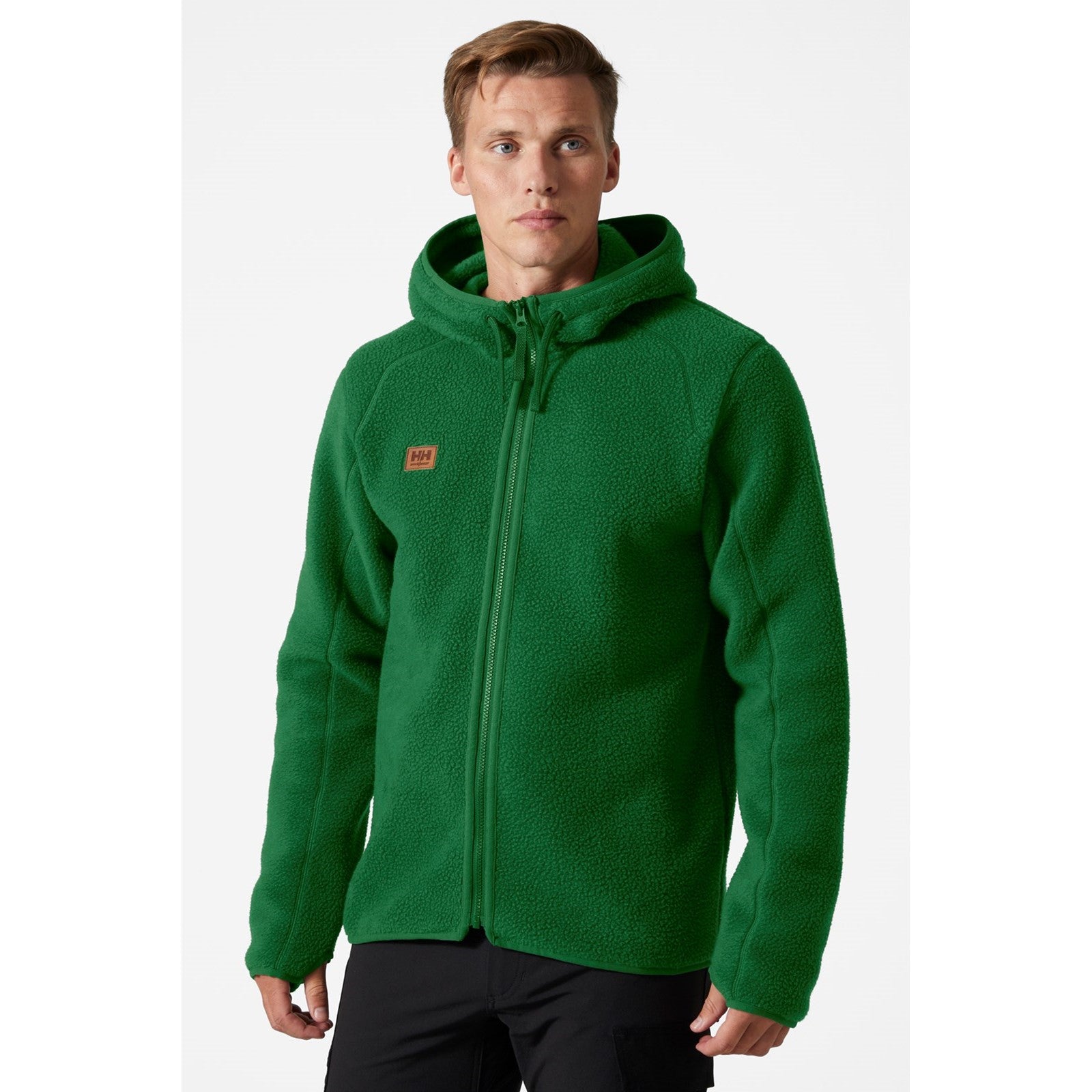 Helly Hansen Workwear Heritage Pile Hoodie  Green