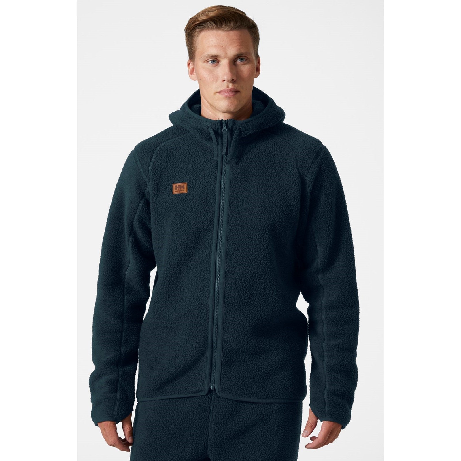 Helly Hansen Workwear Heritage Pile Hoodie  Navy