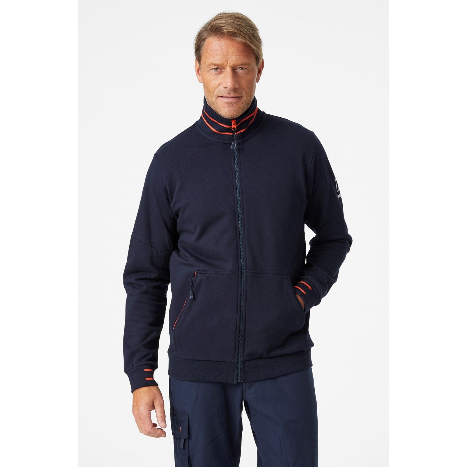 Helly Hansen Workwear Kensington Zip Sweatshirt  Navy