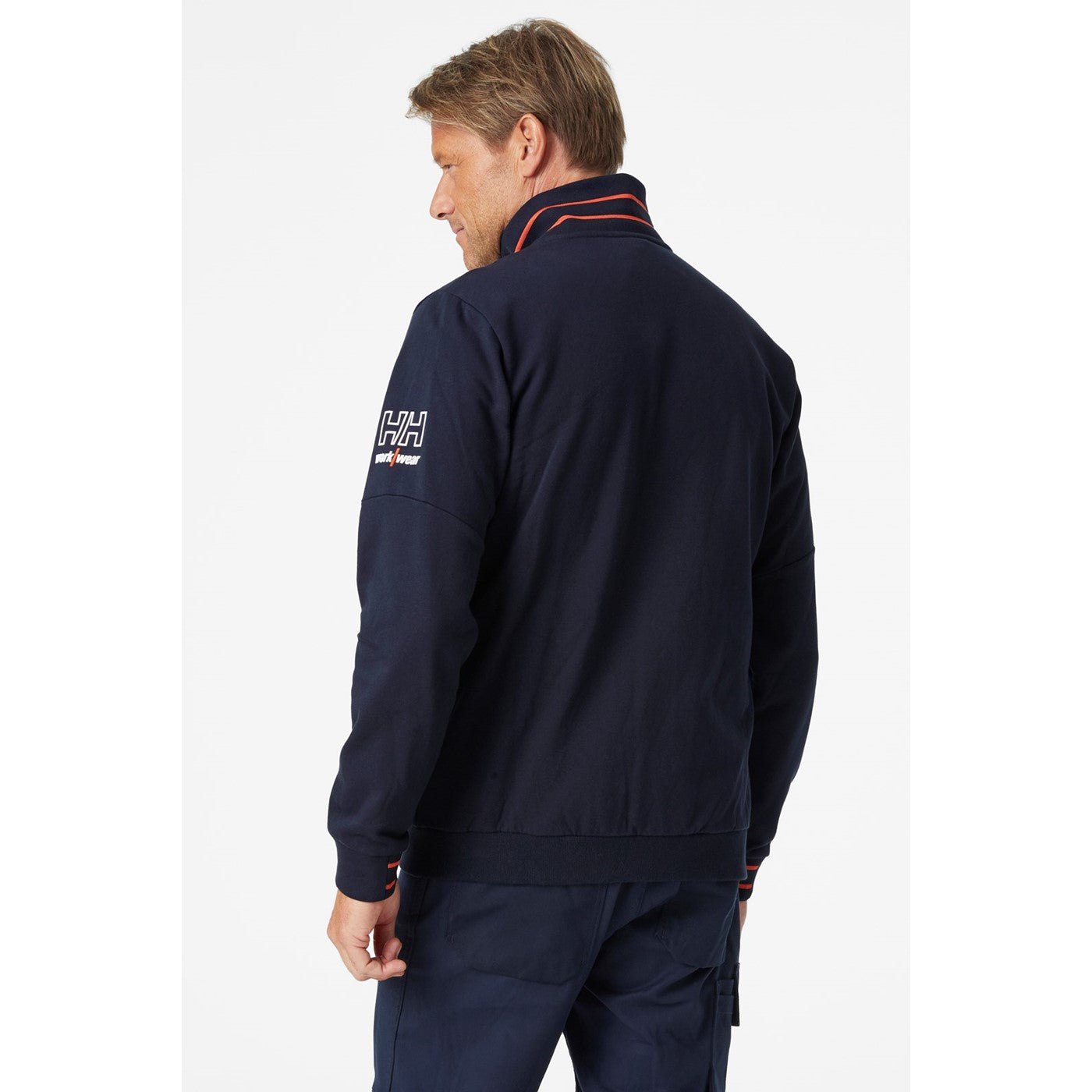 Helly Hansen Workwear Kensington Zip Sweatshirt  Navy