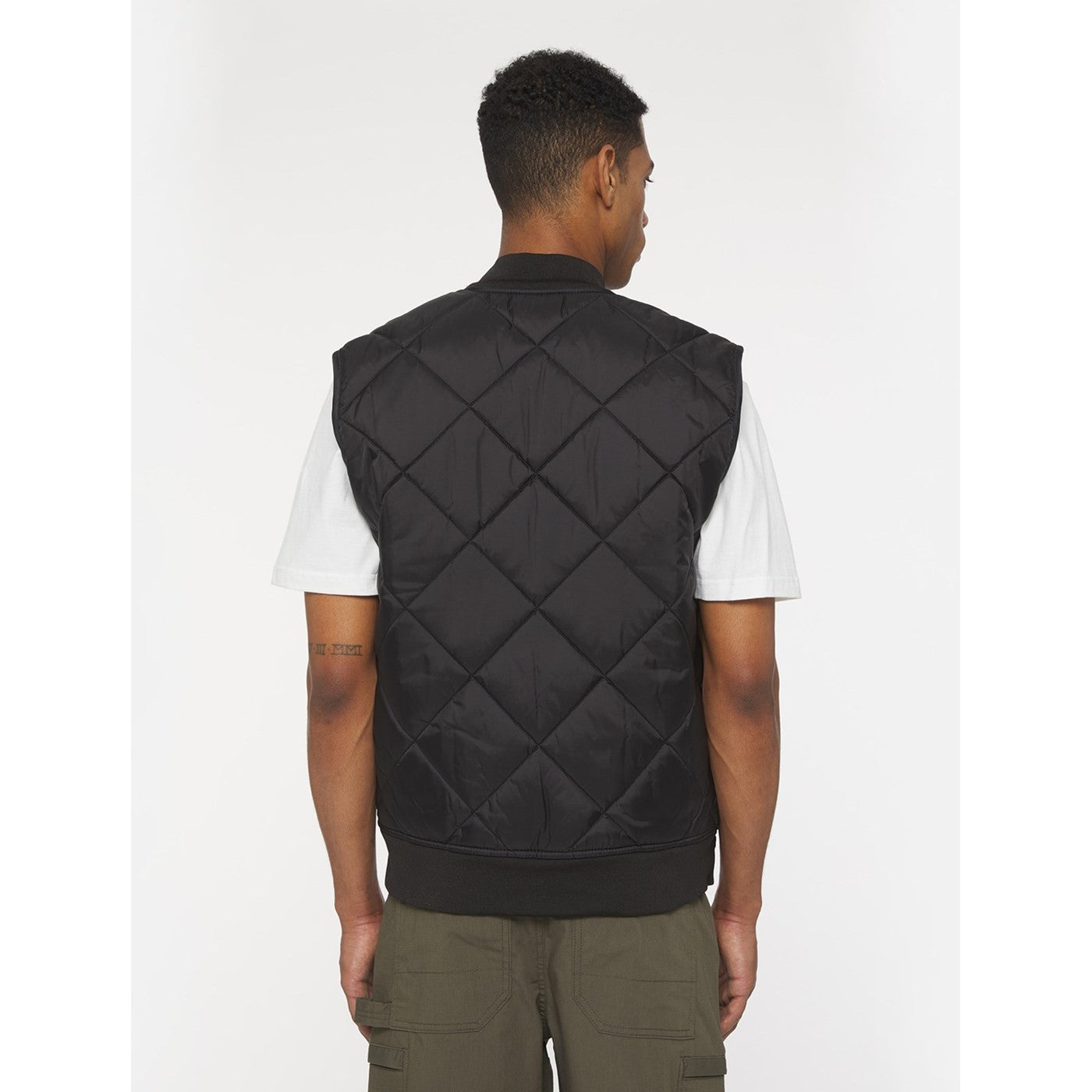 Dickies Diamond Quilted Vest  Black