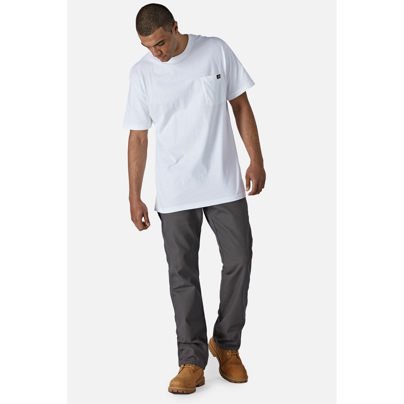 Dickies Short Sleeve Cotton T-Shirt  White