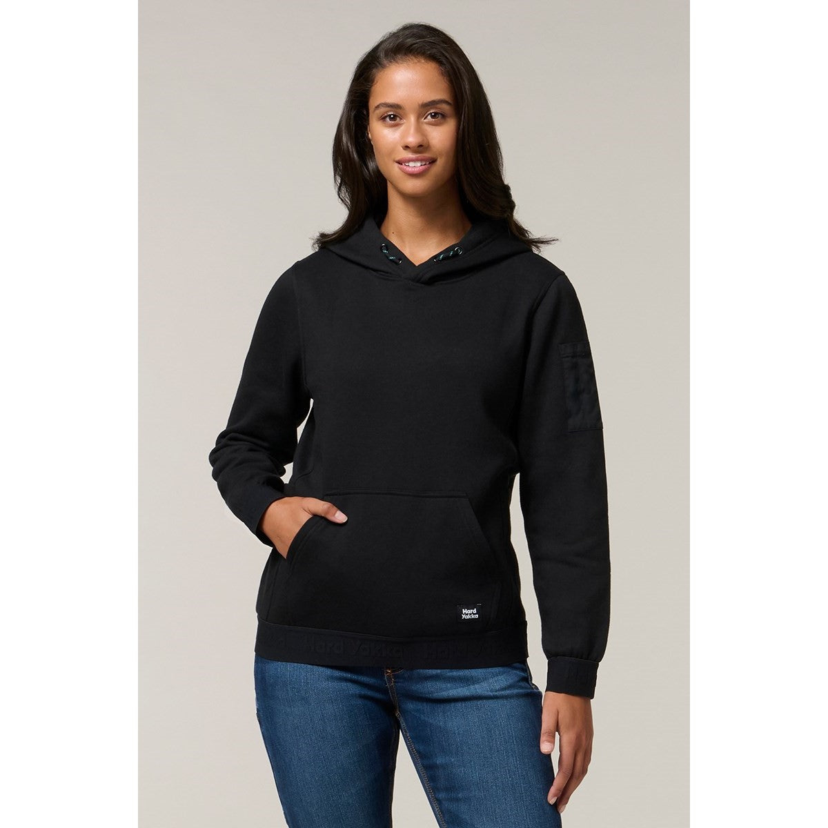 Hard Yakka Gladiator Hoodie  Black