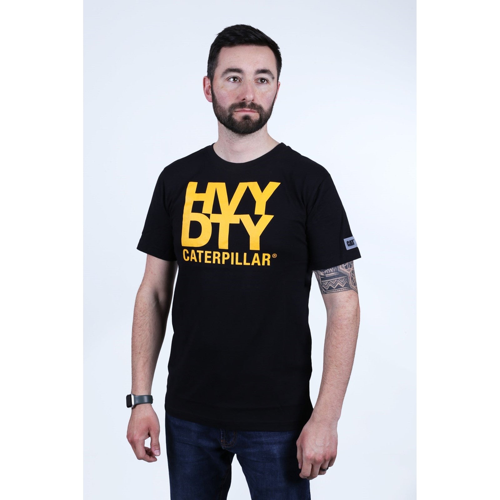 Caterpillar Heavy Duty Tee  Black