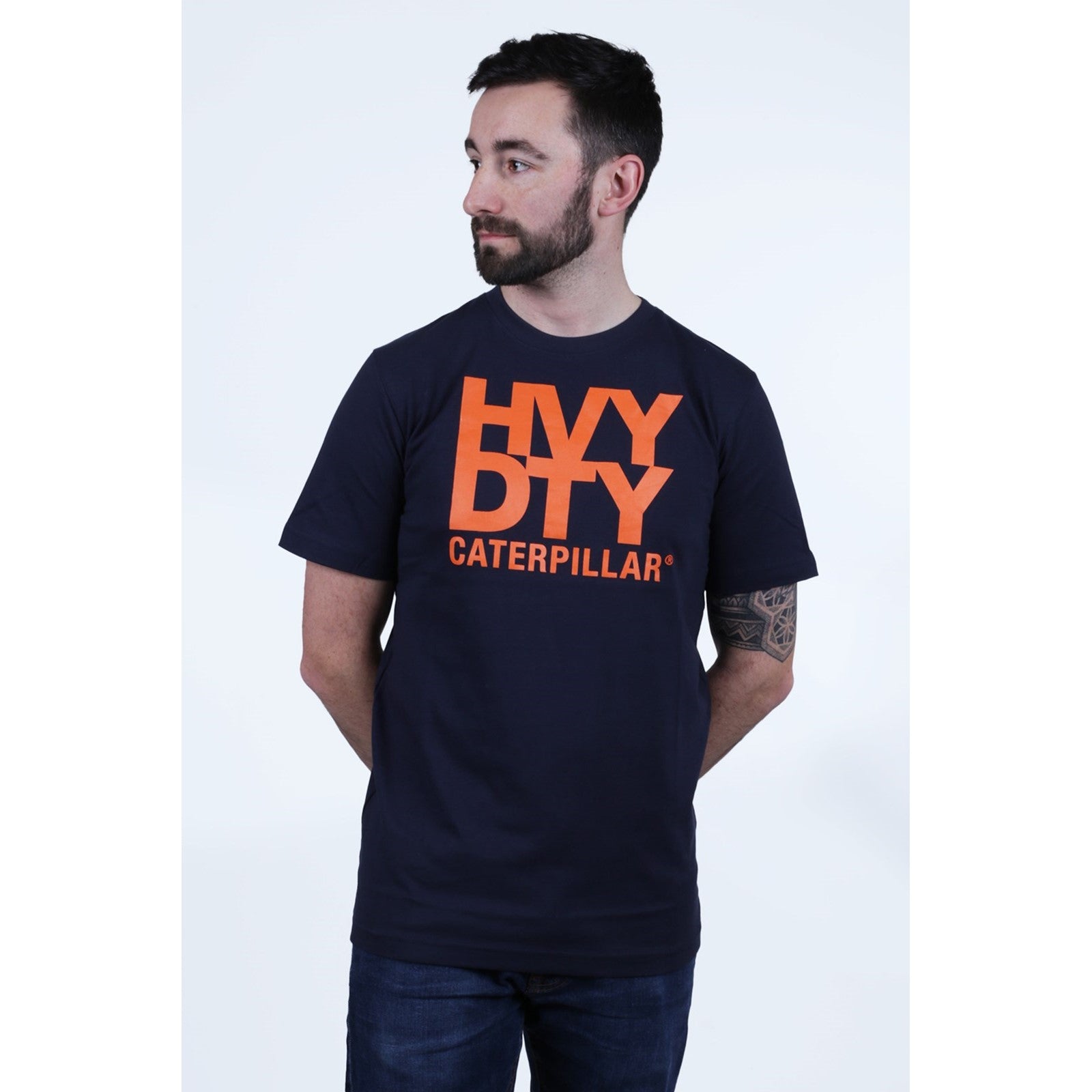 Caterpillar Heavy Duty Tee  Eclipse