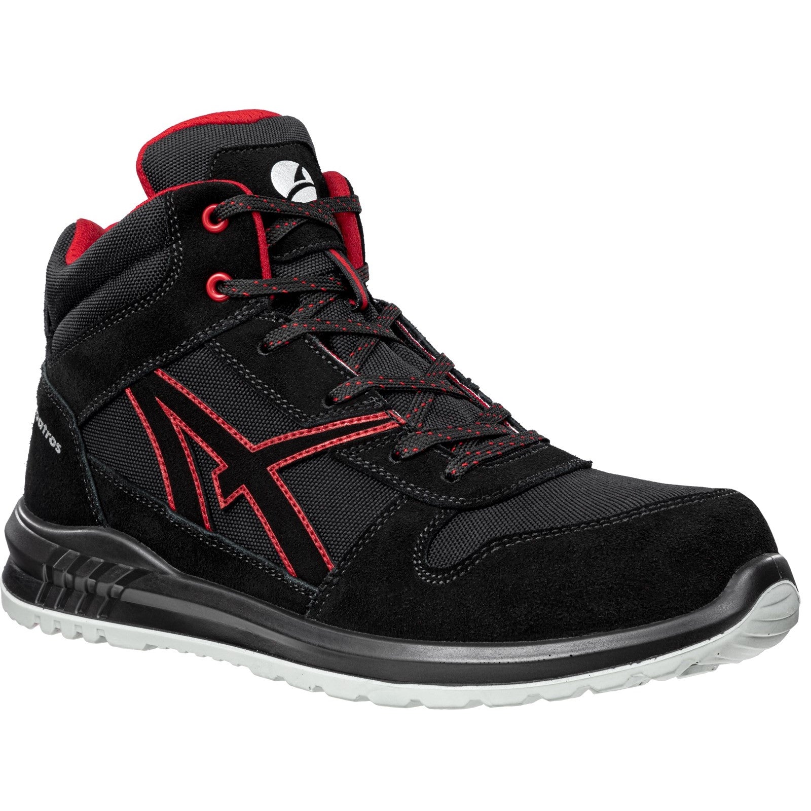 Albatros Clifton Mid Safety Boot S3 Black/Red