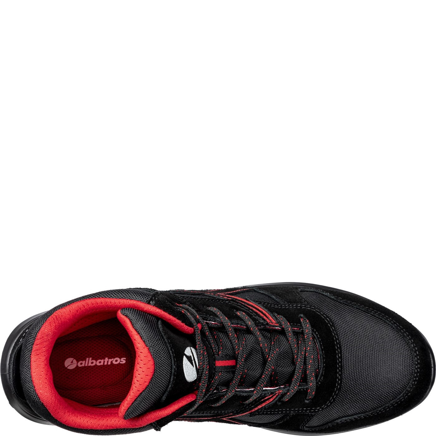 Albatros Clifton Mid Safety Boot S3 Black/Red