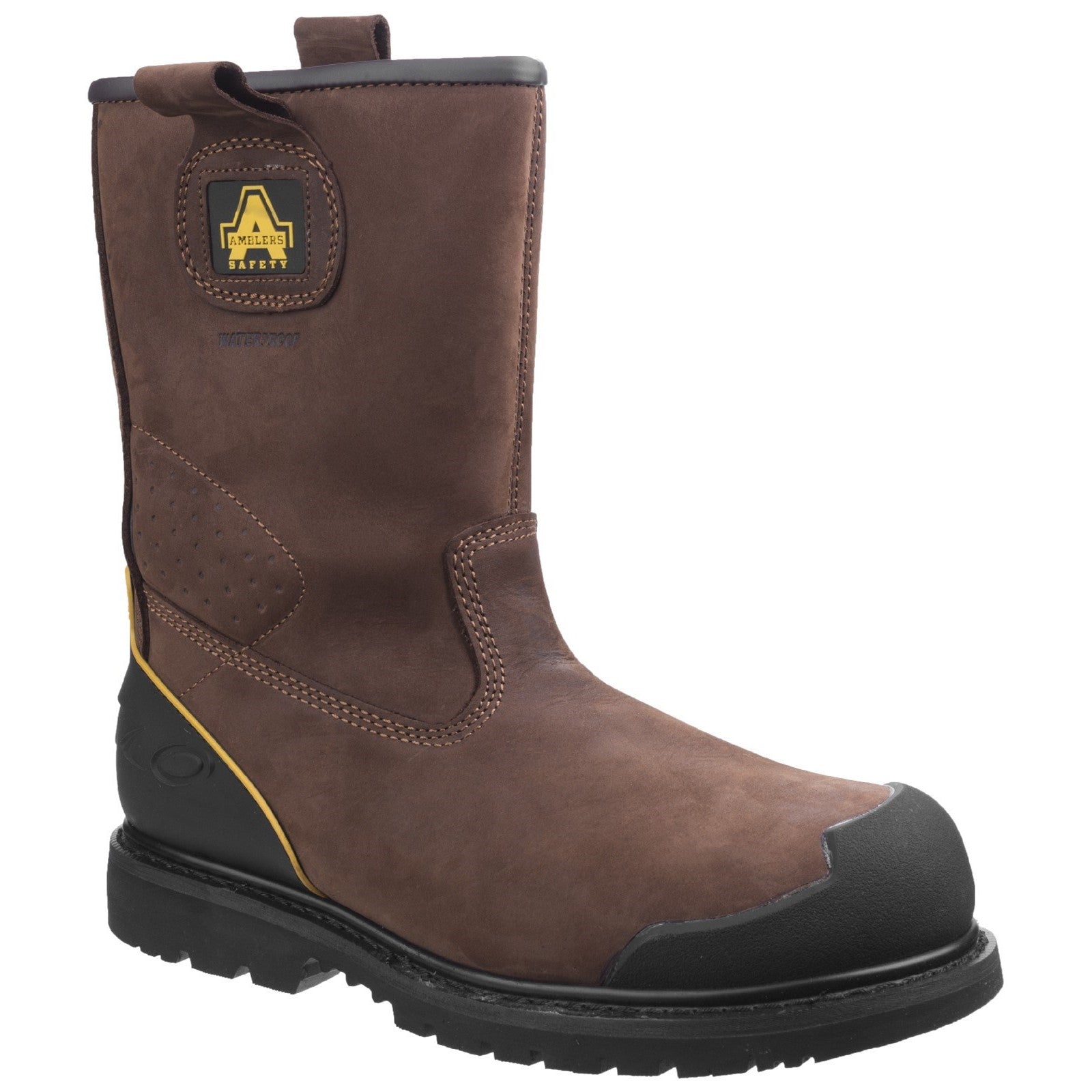 Amblers Safety FS223 Goodyear Welted Waterproof Industrial Safety Boot S3 Brown