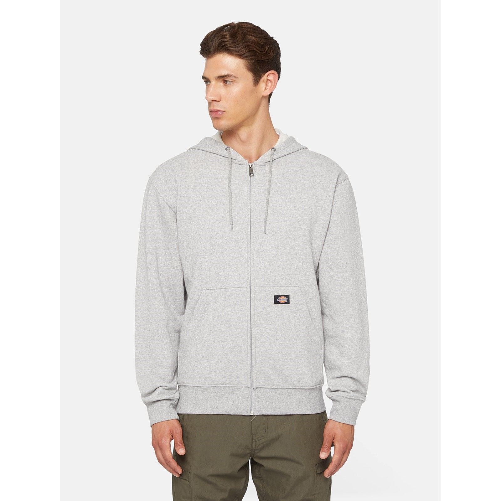 Dickies Everyday Fleece Zip Hoodie  Heather Grey
