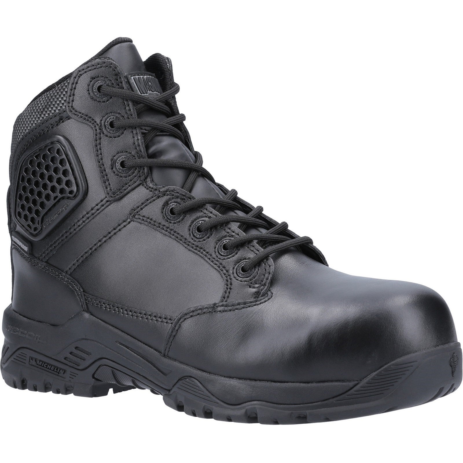 Magnum Strike Force 6.0 Side-Zip CT CP WP Uniform Safety Boot S3 Black